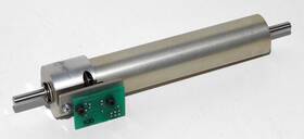 090-132.105 Leica Dm-irbe Inverted Microscope Focus Shaft With 100 Ppr/encoder 6 Mm Shafts