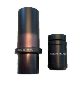10445932 Leica Microscope Phototube With 10x Photo Eyepiece 1445304