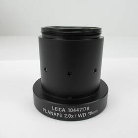 10447178 Leica Planapo 2x Wd 39mm Objective For Z6/z16 Apo Microscope - 10 447 178