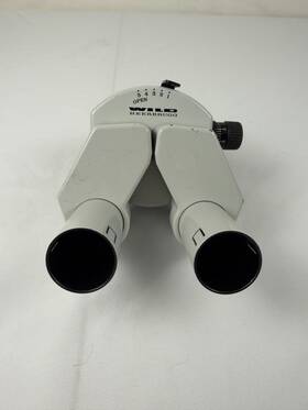 Leica 429784 Wild Heerbrugg Surgical Stereo Binocular Microscope Head Adjustable