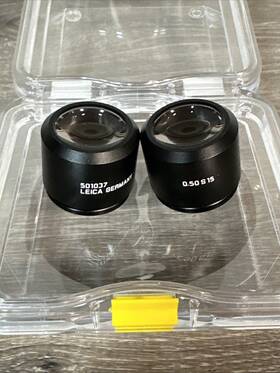 501037 Leica Pair Of Condenser Head 0.50 S15