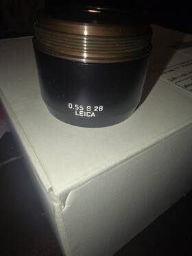 505234 Leica Microscope Condenser Head Lens 0.55 S 28 Article No