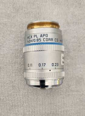506140 Leica Hcx Pl Apo 40x/0.85 Corr Cs /0.11- 0.23/c Microscope Objective