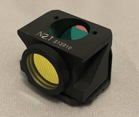 513610 Leica Leitz Wetzlar Fluorescence Microscope N2.1 Filter Cube