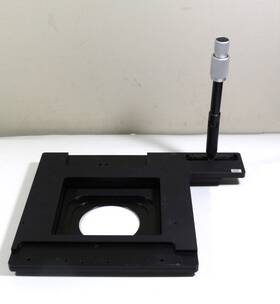 571001 Leica Inverted Microscope Stage Pulled From Dmn Irb Works