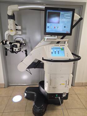 M720 Leica Neurosurgical Microscope / Oh5 Spine Cranial Ent Reconstructive Video