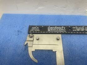 050571 Leitz Germany Stage Table Clips Xy Diaplan Microscope Part As Pictured