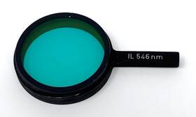 11563155 Leitz 32mm Il 546 Nm Interference Filter In Lolly-pop Mount