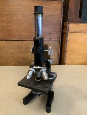311024 Leitz Vintage Antique Ernst Wetzlar 3 Objective Lenses Microscope No
