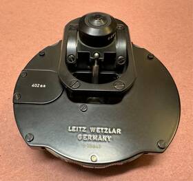 402aa Leitz Microscope Phase Contrast And Darkfield Fluorescence Condenser