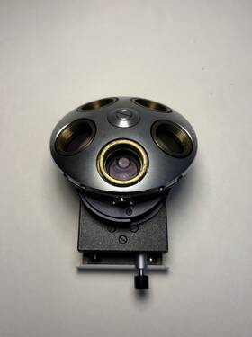 552-046 Leitz Microscope Ortholux Polarizing - 5 Place Nosepiece Integrated Bertrand