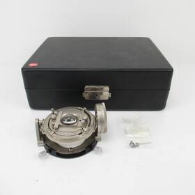 Leitz 553420 5707 Ut4 4-axis Universal Rotating Stage For Polarizing Microscope 1.554na