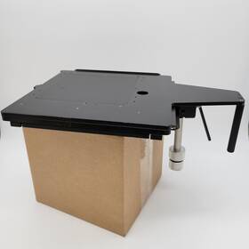 572071 Leitz Wild Leica Microscope Wafer Inspection Stage