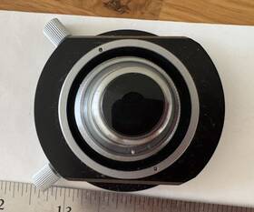 D1.20a Leitz Ernst Wetzlar Microscope Darkfield Oil Condenser D 1.20 A