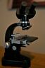 Leitz Ernst Wetzlar Binocular Microscope Lux Nosepiece Stage