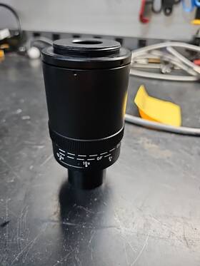 543431 Leitz Wetzlar Microscope Vario-orthomat Photo Eyepiece With 0.1x Cine