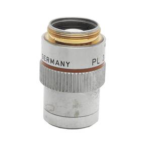 Pl3.2x Leitz Wetzlar 569161 Microscope Objective Lens Pl3.2x/0.06 19mm Thread