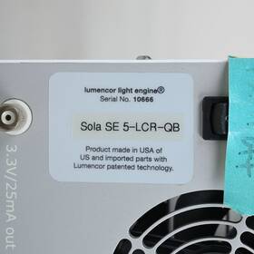 Lumencor 5-lcr-qb Sola Se Fiber Optic Light Engine. Comes With Power Adapter
