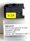 Mbe34103 V-2a Microscope Nikon Filter Part 430 Cube Dichroic Mirror Eclipse