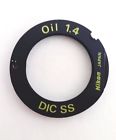 Mbh72240 Nikon Te2000 Ti Eclipse Microscope Dic Ss Oil Condenser Module