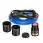 Md130-ck Amscope 1.3 Mp Usb Still Live Video Microscope Imager Digital Camera Calibration Kit