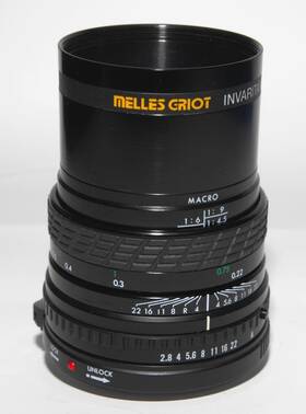 59lga428 Melles Griot / Cvi Invaritar Telecentric Gauging Lens 59 Lga 428 Canon Mount 28 Mm