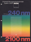 Microspectrophotometer Zeiss Original Universal System