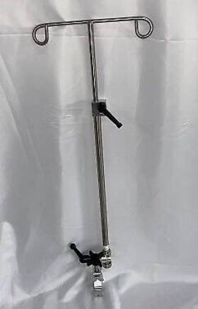 2064608535 Mid Central Medical Mcm216 Uni-pole Clamping Iv Pole