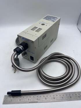 Mhf-v501 Moritex Fiber Optic Light Source Halogen Lamp Remote Control 100vac 50w