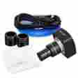 Mu1000-ck Amscope 10mp Usb2.0 Microscope Digital Camera Calibration Kit 013964562408