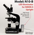 N10-b Nikon Led Illuminator Retrofit Kit With Dimmer Control For Older
