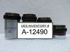 Neoplan40 Olympus Microscope Objective Set Used Working