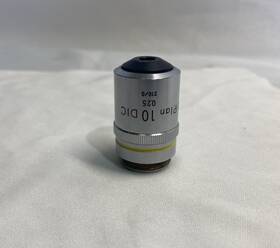 220987 Nikon M Plan Dic 10x 0.25 210/0 Microscope Objective Lens Great Condition 220987 Nikon M Plan Dic 10x 0.25 210/0 Microscope Objective Lens Great Condition