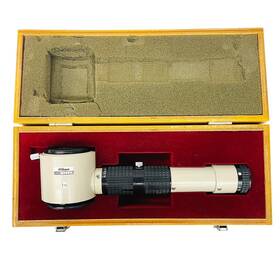 230297 Nikon Drawing Microscope Eyepice Tube With Wooden Box Made In Japan