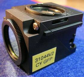 31044v2 Nikon Fluorescence Filter Cube Cy Gfp