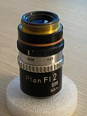 400361 Nikon 440361 Fi 2 0.08 160/- Microscope Objective