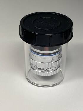 Nikon 60/1.2 160/0.15-0.18 Plan Apo Wi Microscope Objective Lens