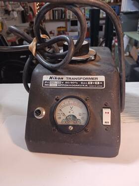 68552 Nikon Transformer For Microscope 100/115v 50/60c/s Sec6v5a From Japan
