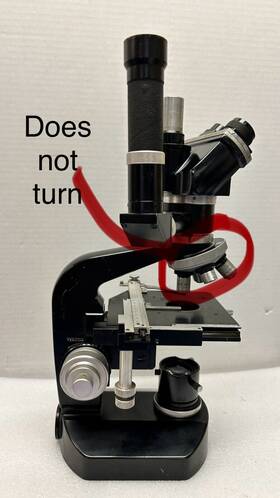 72484 Nikon Microscope For Parts