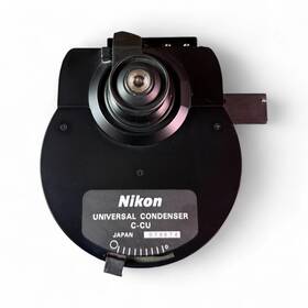 Nikon 801234620756 Universal Condenser C-cu With Dic H Oil 1.4 For Microscope - Used