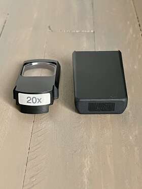 Mbh76220 Nikon 20x Microscope Eclipse D-c Dic Prism Slider Objective