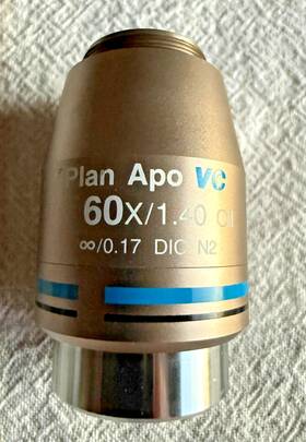 Mkh816 Nikon Plan Apo Vc 60x /1.40 Oil /0.17 Wd 0.13 Dic N2 Microscope Objective