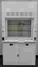 Nls-403 American Scientific 4 Chemical Laboratory Fume Hood W Epoxy Top And Base Cabinet New