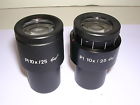 444033 No.444034 Carl Zeiss Pl 10x Paired Widefield Eyepieces New Part