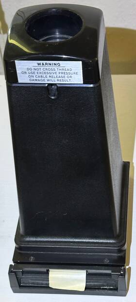 Npc-12453 Npc Photo Division Divisiojn Polaroid Camera Attachment For Microscope W Exposure Shutter