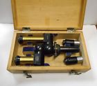 3966 Nr Carl Zeiss Vintage Microscope Attachment In Wooden Box Germany
