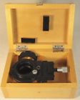 Oi-14 Lomo Microscope Condenser With Lens In Original Wooden Box