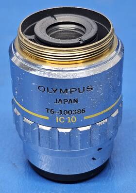 102838 Olympus Neo Splan 10x 0.30 F 180 Microscope Objective Lens