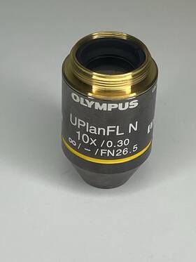 Fn26.5 Olympus 10x/0.30 /-/fn26.5 Uplanfl N Microscope Objective Lens