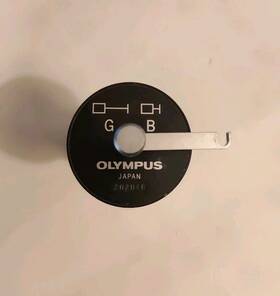 202040 Olympus Microscope Filter Slider Green Blue